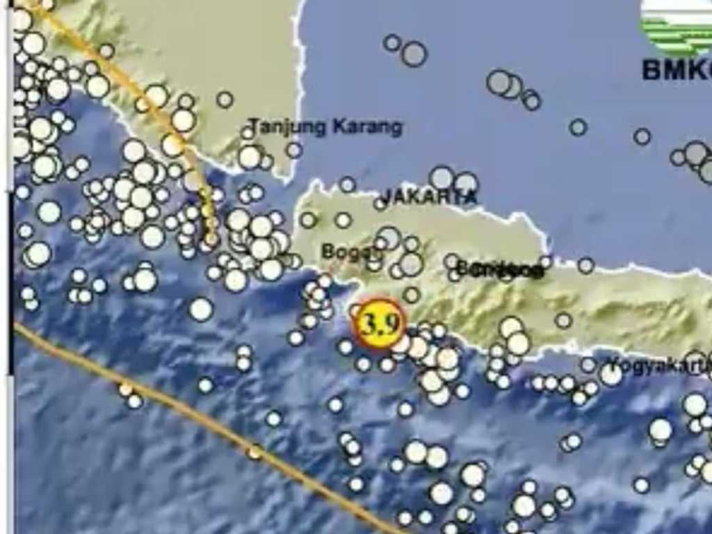 Gempa M3.9 Guncang Sukabumi Pagi Ini, BMKG Ungkap Pusat Lokasi