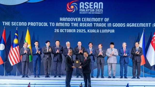 Prabowo & Mendag Saksikan ATIGA Upgrade, Perdagangan ASEAN Makin Modern