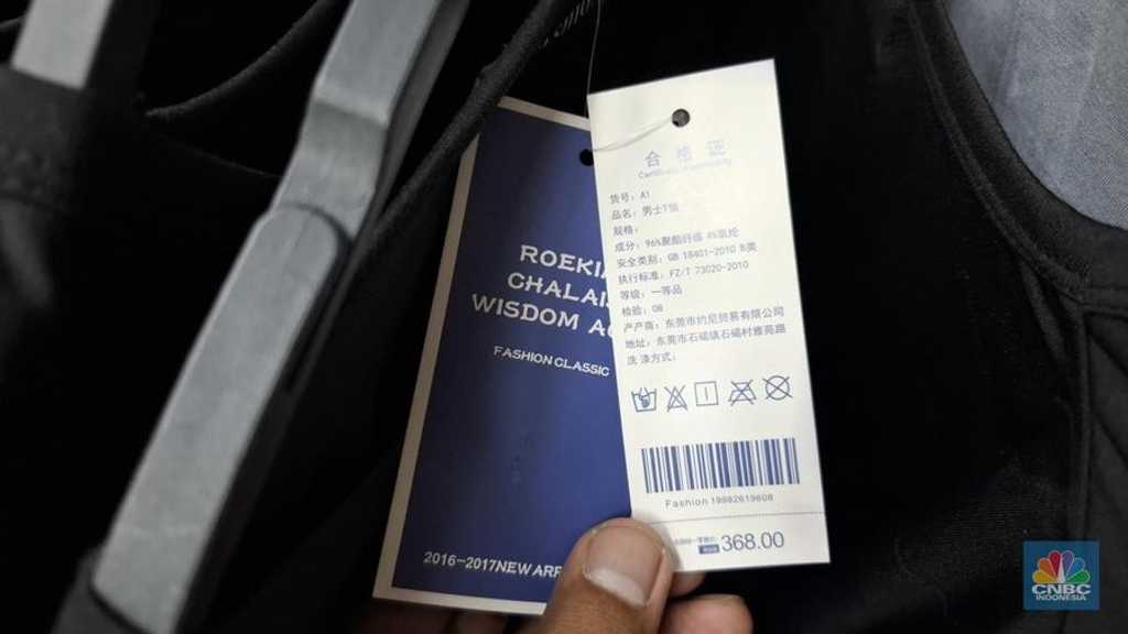 Pakaian Impor China di Tanah Abang Tak Berlabel SNI, Pedagang Klaim Bersertifikat