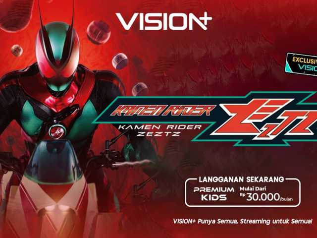 Kamen Rider Zetsu: Aksi Penuh Adrenalin Melawan Monster Mimpi di VISION+