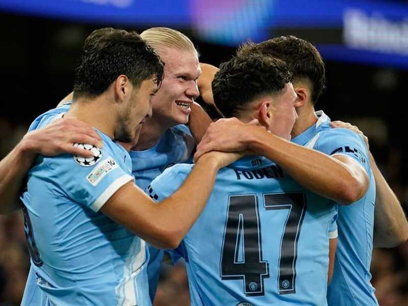Manchester City menang di Liga Champions, Foden jadi kunci bobol Napoli