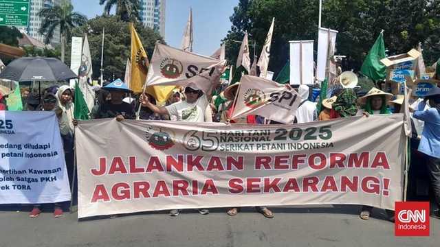 Massa Aksi Hari Tani Nasional Diterima Pemerintah, Tuntut Reforma Agraria Total