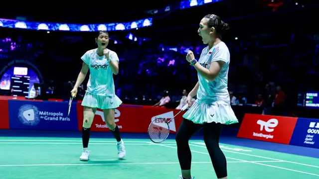 Febriana/Amallia Bikin Kejutan, Depak Unggulan Korea ke Perempat Final Kejuaraan Dunia