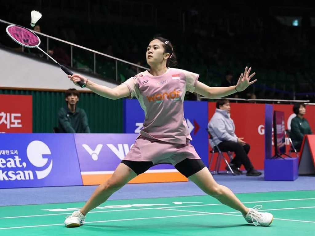 Ni Kadek Dhinda Bungkam Wakil Taiwan, Lolos ke Perempatfinal Korea Masters 2025