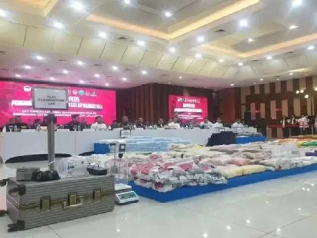 DPR Apresiasi Polri: 38 Ribu Kasus Narkoba Terungkap, 197 Ton Disita