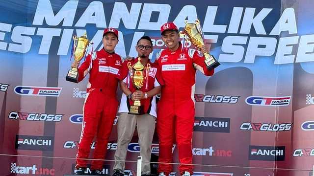 Honda Racing Indonesia Tak Terkalahkan di Mandalika, Kuasai ITCR 1200