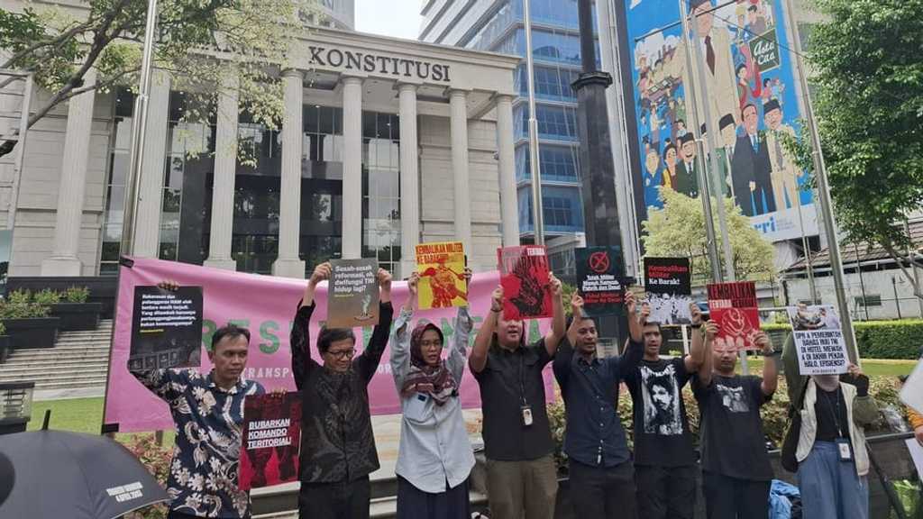 Koalisi Masyarakat Sipil Siapkan Uji Materiil UU TNI Usai Gugatan Formil Ditolak MK