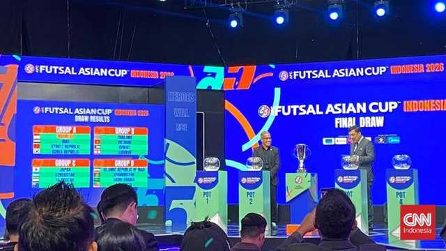Piala Asia Futsal 2026: Indonesia Hadapi Irak dan Korea Selatan di Grup A