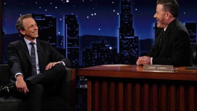 Seth Meyers pertahankan kebebasan berbicara, kritik Trump setelah Kimmel ditarik