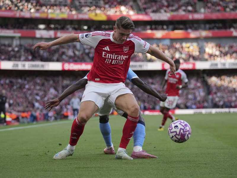 Viktor Gyokeres kembali tampil buruk saat Arsenal imbang lawan Man City