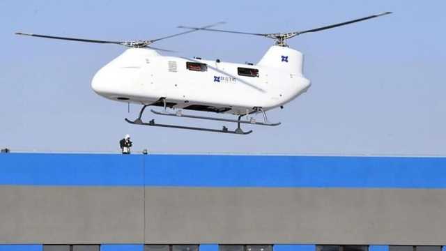 Helikopter Nirawak T1400 China Sukses Uji Terbang Perdana