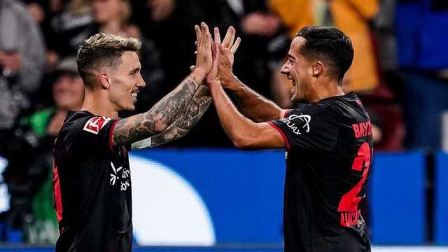 Leverkusen kalahkan Frankfurt 3-1, raih kemenangan perdana usai pecat Ten Hag