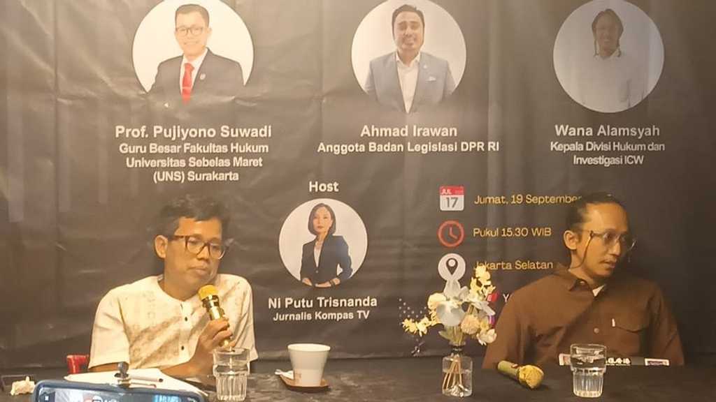 ICW desak RUU Perampasan Aset, soroti minimnya pengembalian kerugian negara