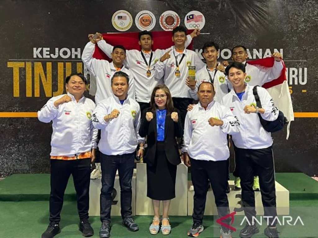 Timnas Tinju Amatir Indonesia bawa pulang 5 medali dari Kejuaraan Malaysia