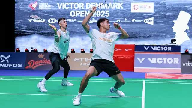 Rian/Rahmat Gemparkan Denmark Open, Singkirkan Unggulan Kedua Malaysia