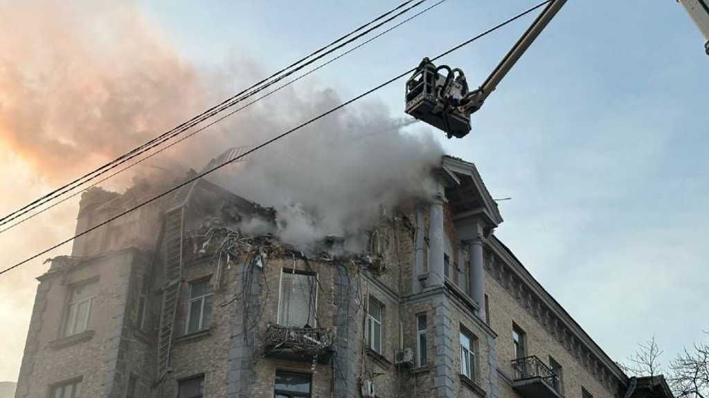 Rusia Gempur Kyiv dengan Drone, Balita 1 Tahun Tewas, 18 Terluka