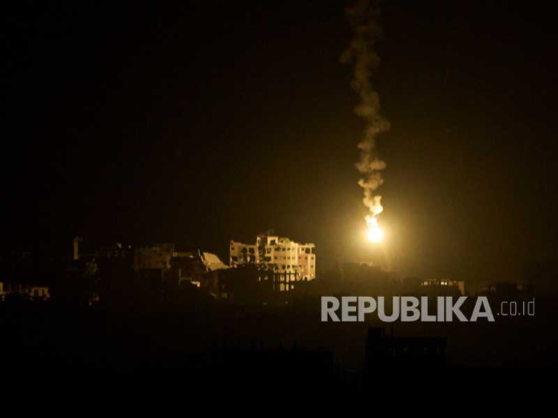 Israel gencarkan penghancuran Gaza, hancurkan Menara Al-Ghafri saat KTT Arab dan Islam