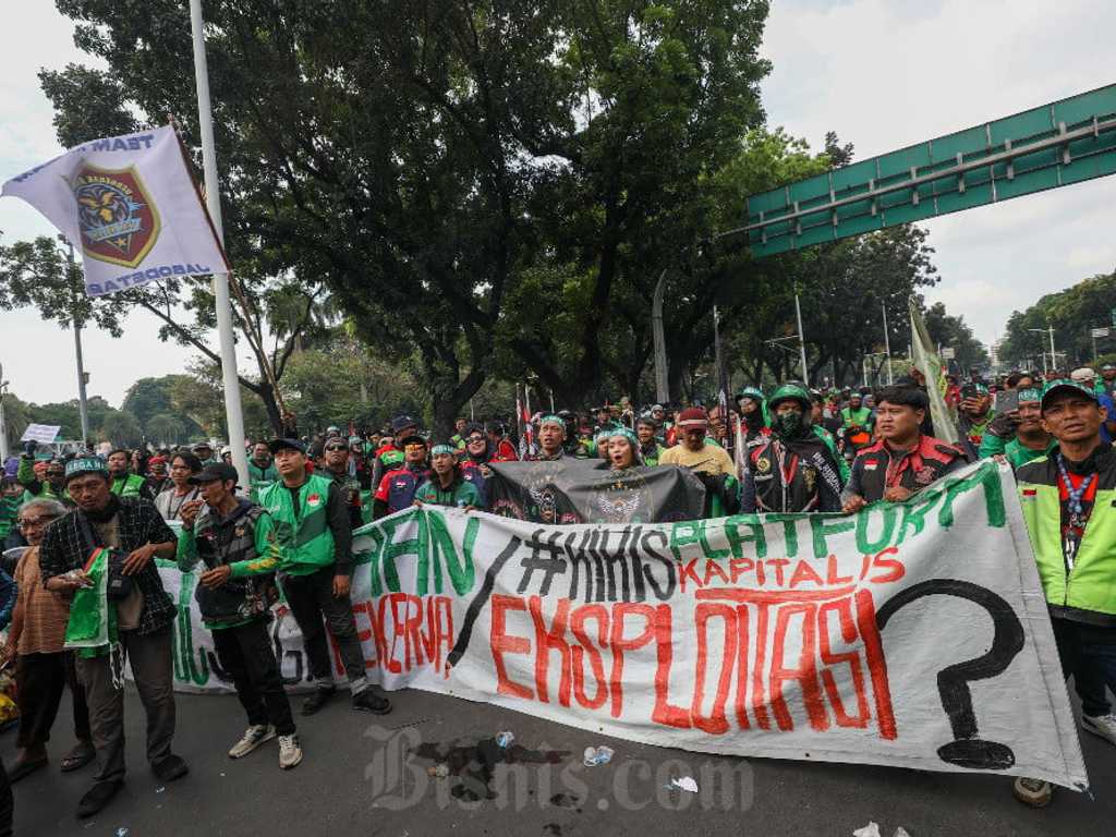 Driver Ojol Demo Besar-besaran 17 September, Tuntut Pangkas Biaya & Copot Menhub