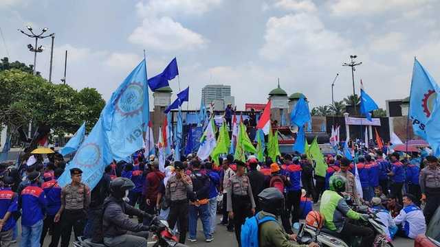 Buruh desak DPR segera sahkan RUU Ketenagakerjaan, beri ultimatum 3 bulan