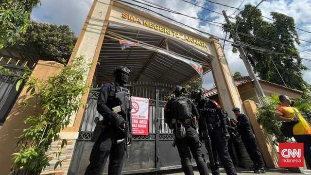 Ledakan SMA 72 Kelapa Gading: 54 Korban Luka, Densus 88 Selidiki Dugaan Terorisme