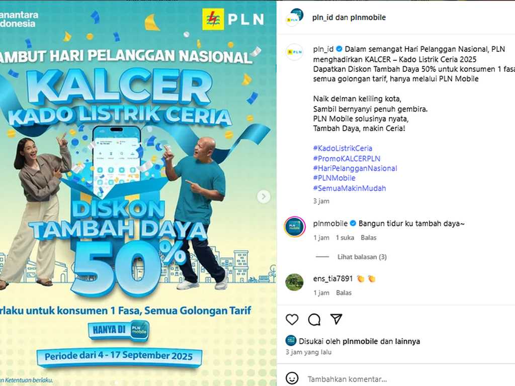 PLN Beri Diskon Tambah Daya 50% Cuma 2 Minggu, Cek Caranya!