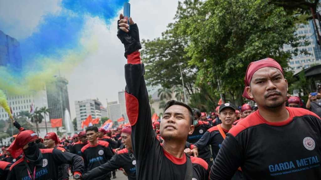 Polda Metro Jaya Ancam Tindak Tegas Massa Demo Buruh Nekat Masuk Tol Hari Ini