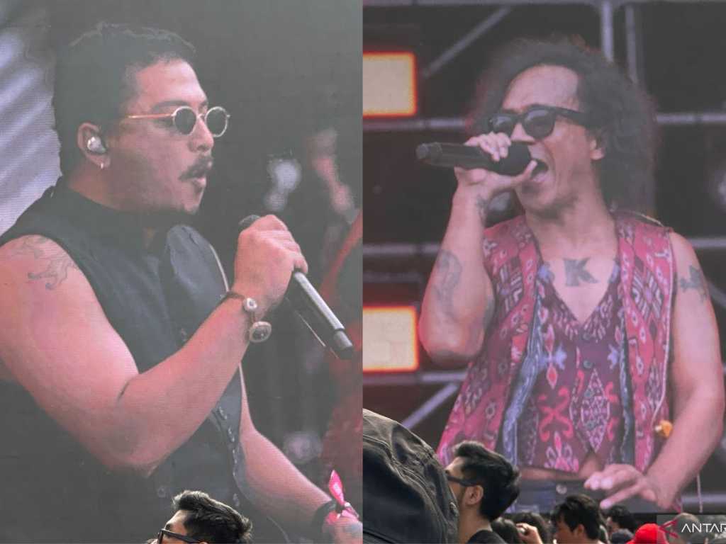 Slank dan Sal Priadi Guncang Pestapora, Kolaborasi Pecahkan Suasana Jakarta
