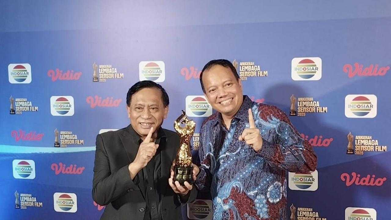 Indosiar kembali jadi tuan rumah Anugerah LSF 2025, raih Televisi Sensor Mandiri Terbaik