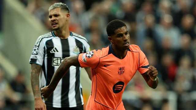Marcus Rashford borong dua gol, bawa Barcelona menang di Liga Champions