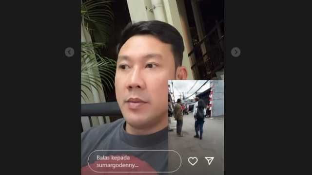 Denny Sumargo Klarifikasi Rumor Ahmad Sahroni Kabur ke Luar Negeri