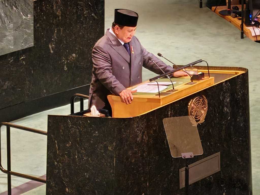 Prabowo hadiri konferensi Palestina di PBB, tegaskan dukungan solusi dua negara