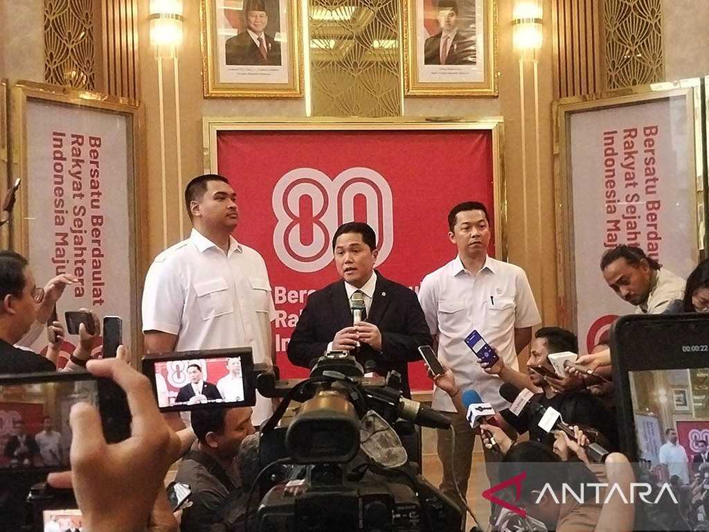Erick Thohir prioritaskan semua cabor, tegaskan tak hanya fokus sepak bola