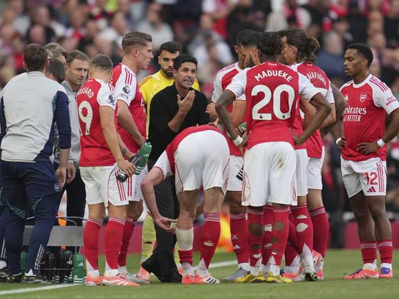 Arsenal imbangi Man City, Arteta ukir rekor lawan Guardiola