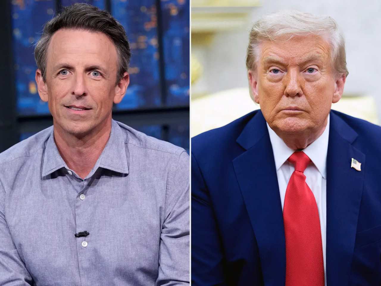 Donald Trump Hujat Seth Meyers, Host Late Night Beri Reaksi Tak Terduga