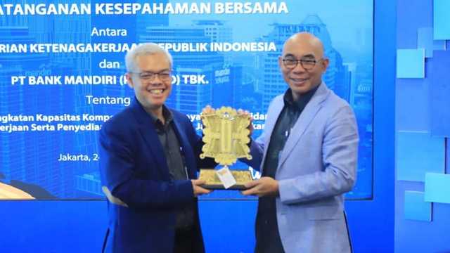 Kemnaker dan Bank Mandiri Jalin Sinergi, Dorong Peningkatan SDM dan Ekonomi Inklusif