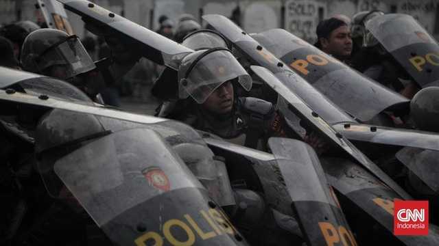 5.369 Personel Gabungan Dikerahkan Amankan Demo di DPR Hari Ini