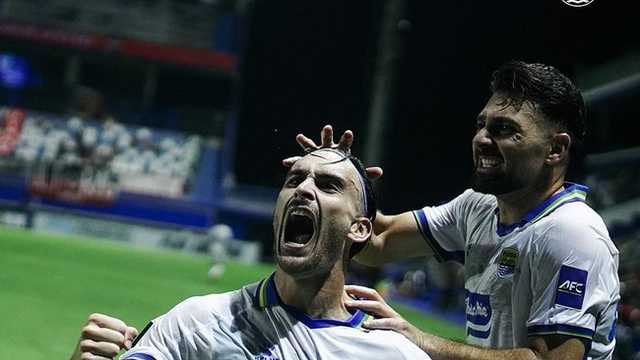 Persib Bandung Kalahkan Bangkok United 2-0, Peringkat Kedua Klasemen Grup G