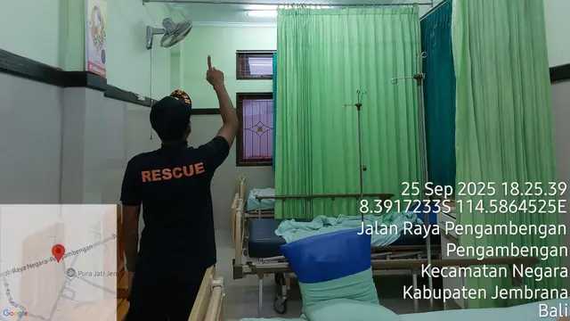 Gempa magnitudo 5,7 merusak bangunan di Bali