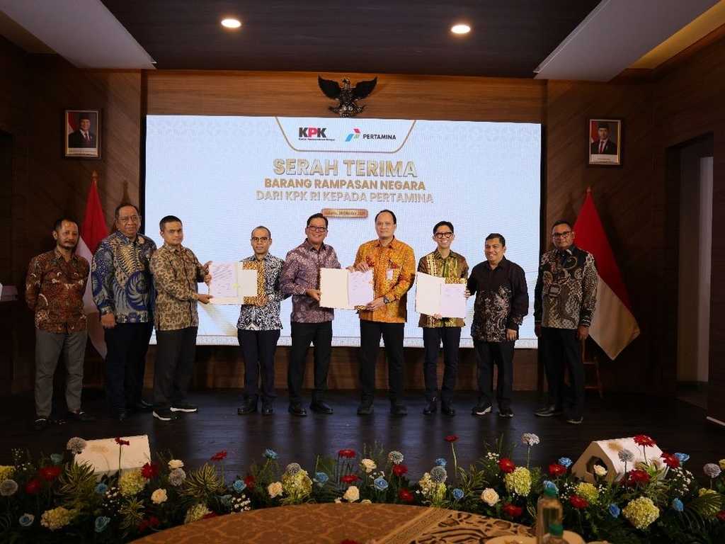 KPK Serahkan Aset Korupsi Dermaga Sabang, Rp 27,6 Miliar untuk Pertamina