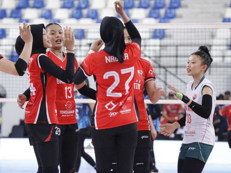 Bank Jatim Perkasa! Libas Mitra Bank Jateng 3-0 di Livoli Divisi Utama 2025