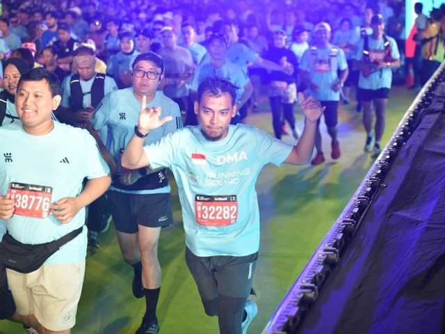 Le Minerale Running Squad Cetak Ratusan Pelari Virgin di JRF 2025