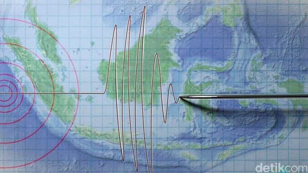 Gempa M 4,6 Guncang Sukabumi Malam Ini, BMKG Pastikan Tak Berpotensi Tsunami