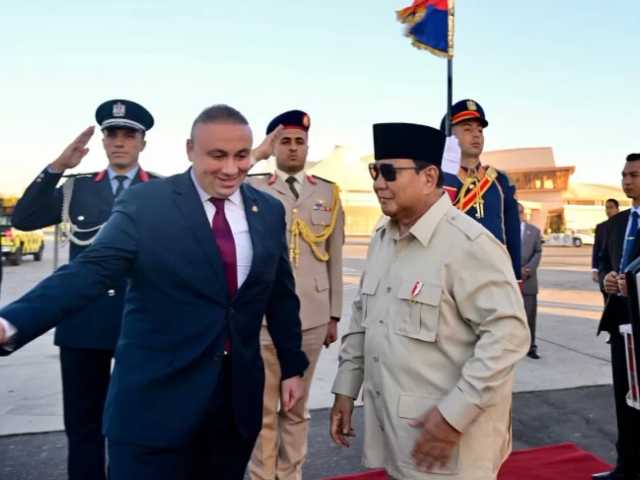 KTT Perdamaian Gaza: Prabowo Tiba di Mesir, Siap Saksikan Perjanjian