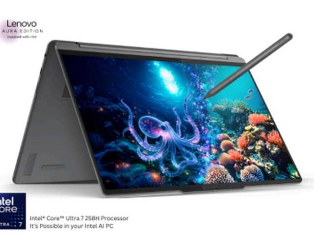 Lenovo Yoga 9i 2-in-1 Aura Edition hadir dengan performa AI canggih