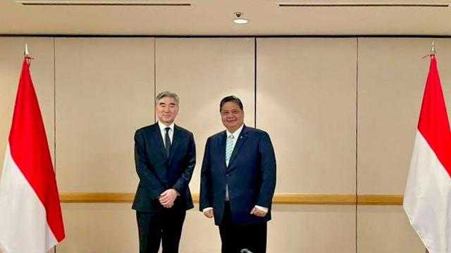 Airlangga-Hyundai Bahas Mobil Nasional, Dorong Kendaraan Hidrogen