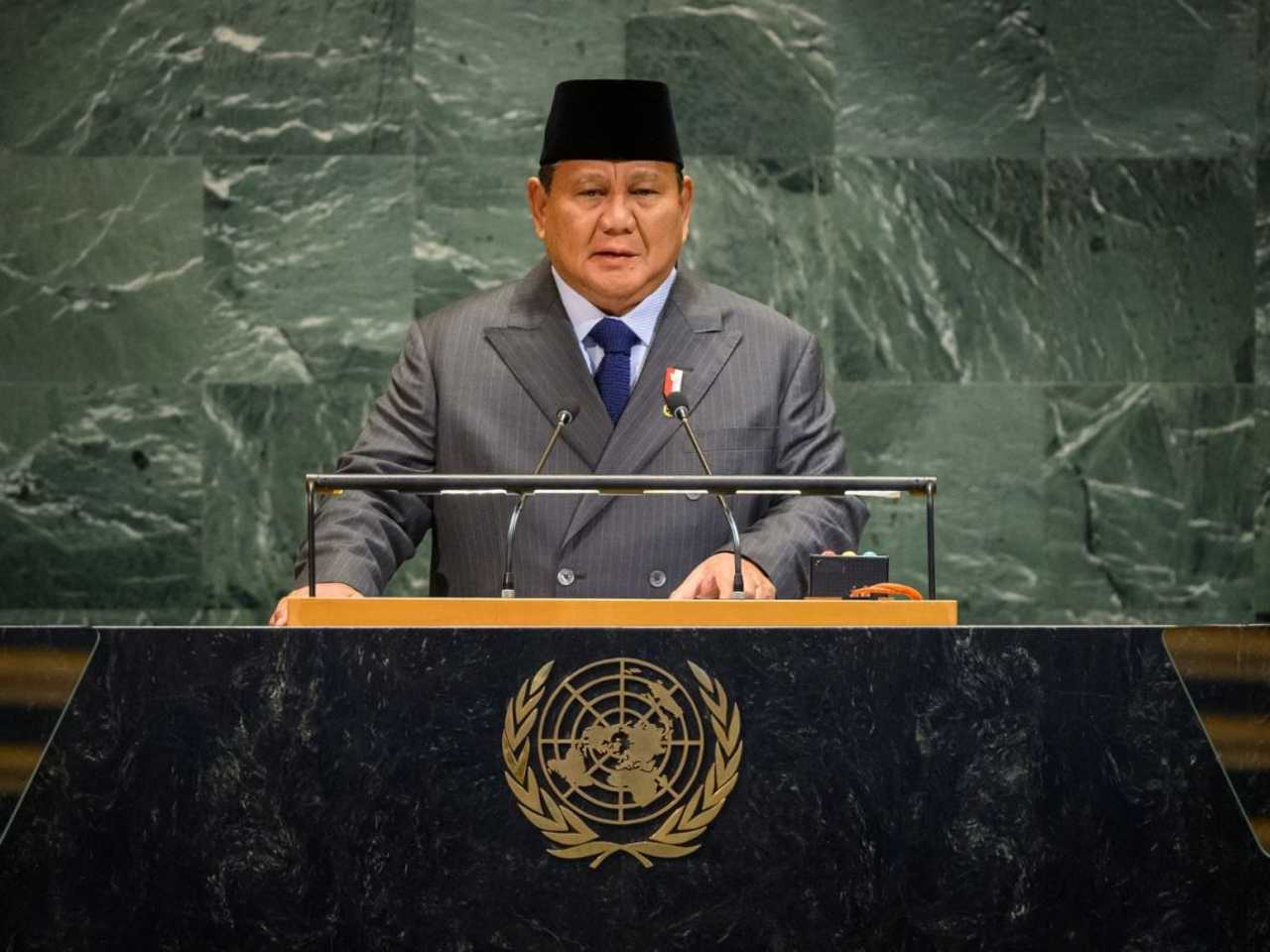 Prabowo Desak Dunia Akui Palestina di KTT PBB New York