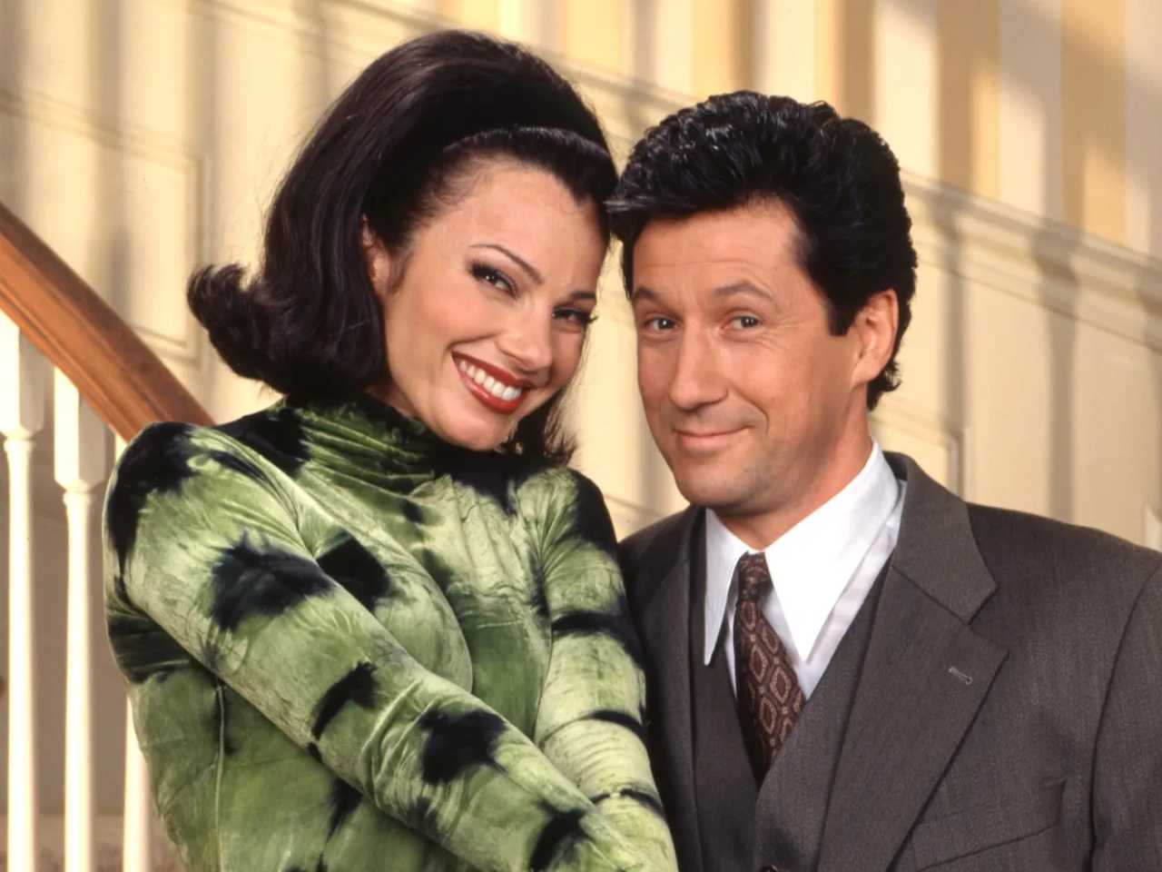 Fran Drescher reuni dengan Charles Shaughnessy dan produser The Nanny