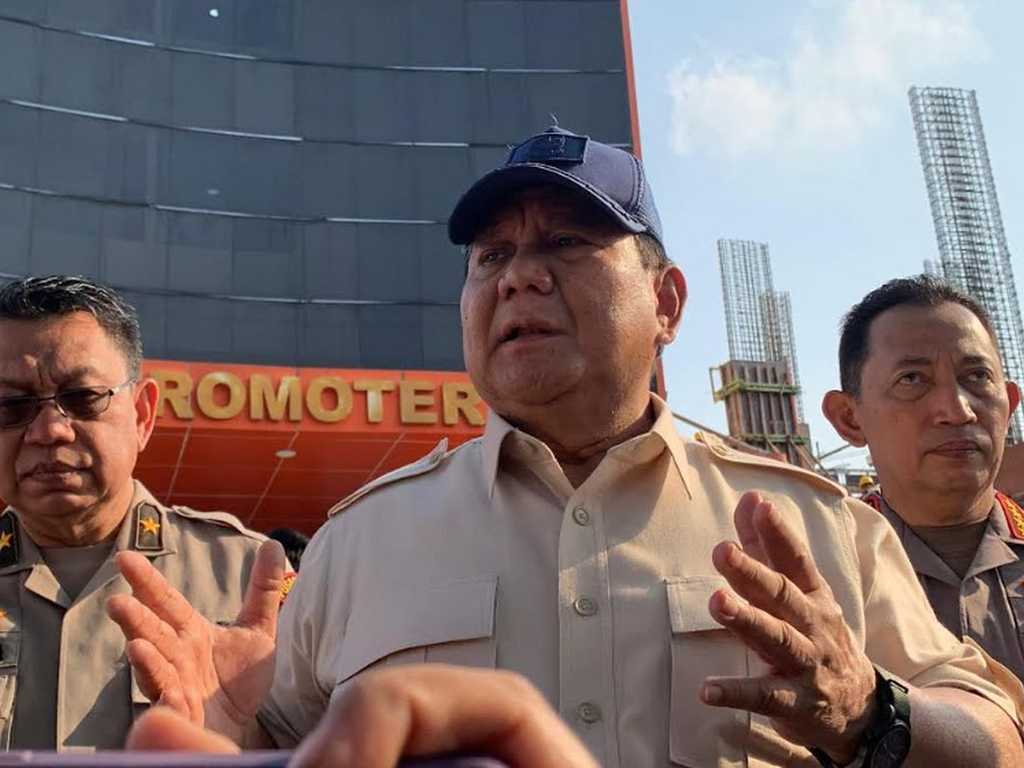Tegas! Prabowo Perintahkan Kapolri Beri Pangkat Luar Biasa Prajurit Korban Ricuh Demo
