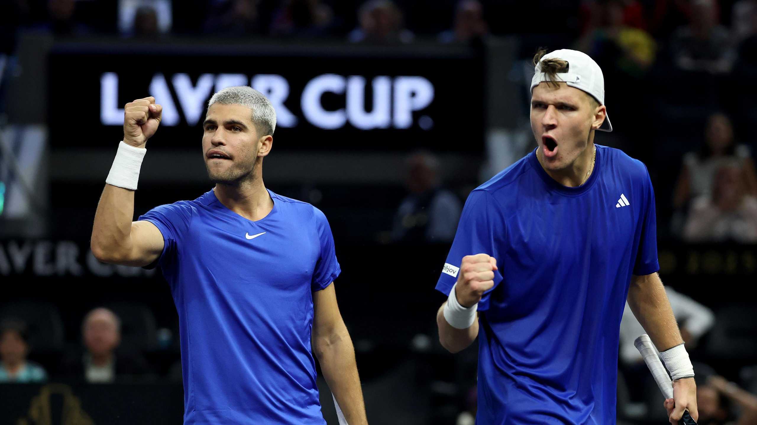 Carlos Alcaraz kembali bermain, bantu Eropa unggul di Laver Cup