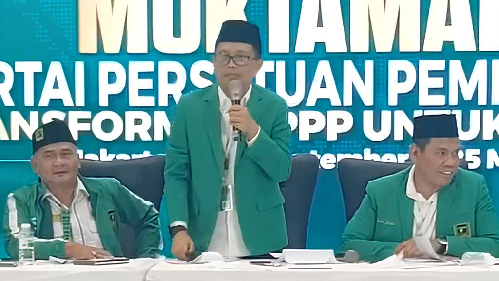 Agus Suparmato Klaim Terpilih sebagai Ketua Umum PPP di Muktamar X